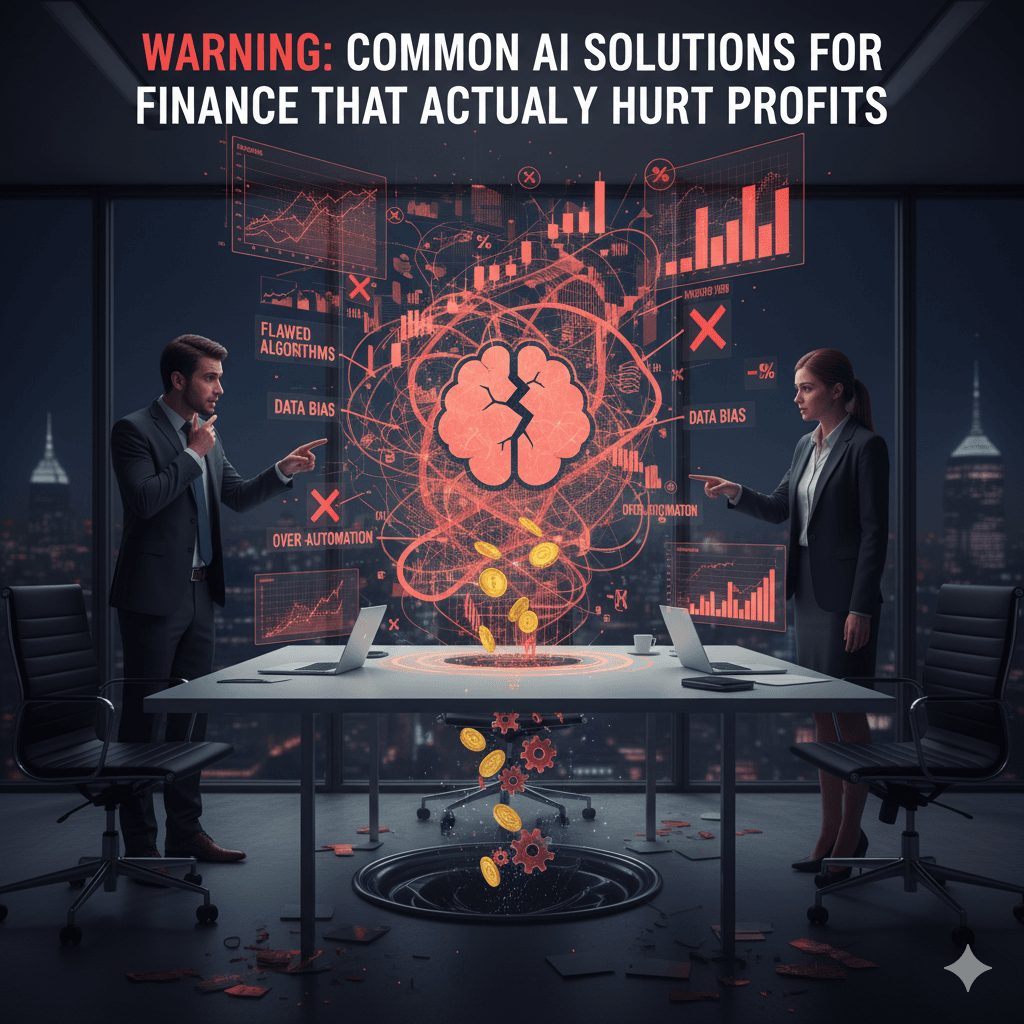Warning: Common AI Solutions for Finance That Actually Hurt Profits